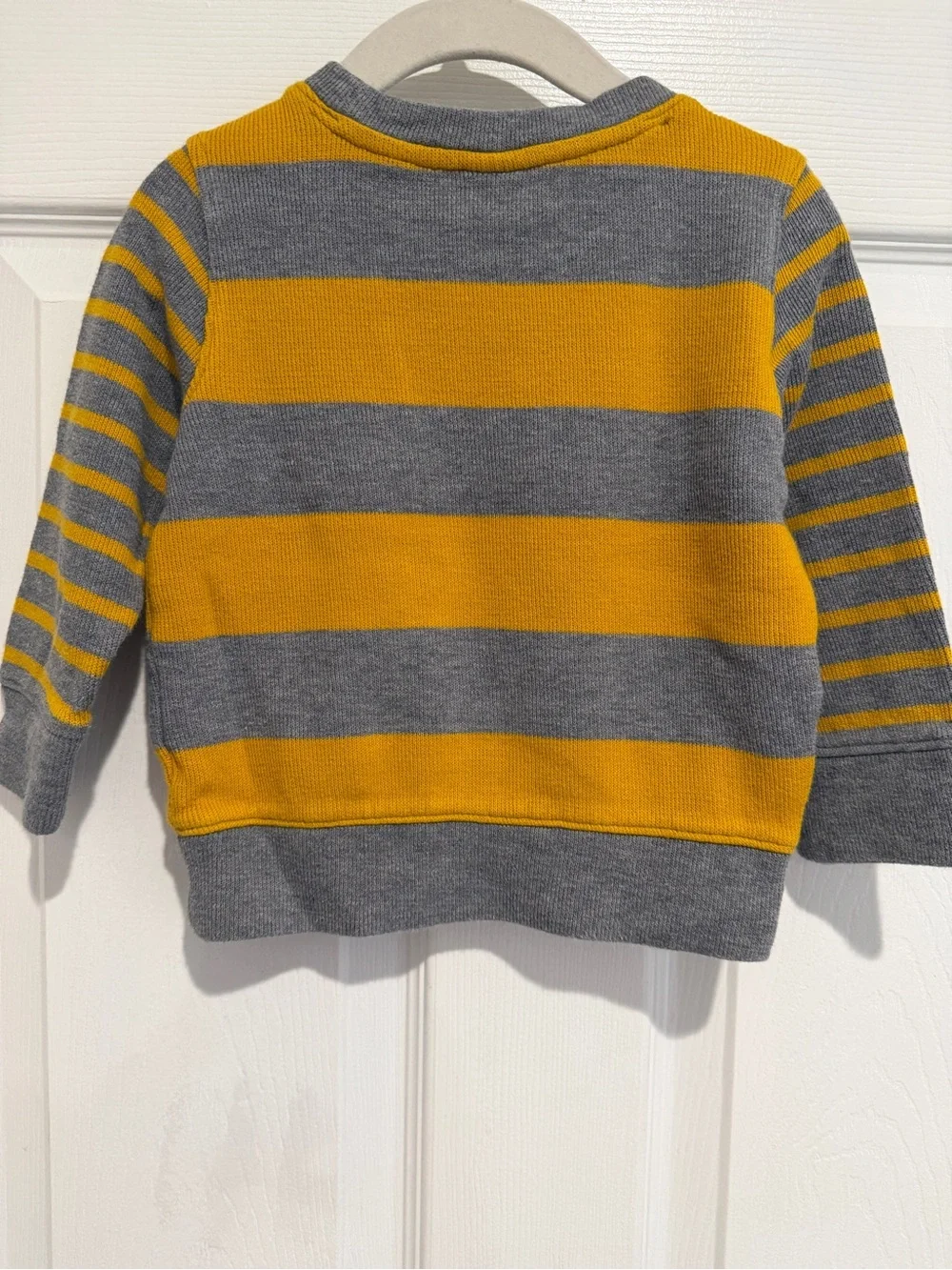 Baby Gap Toddler Sweater Sweatshirt Bundle 2 Years 2T Green Logo Gray Yellow